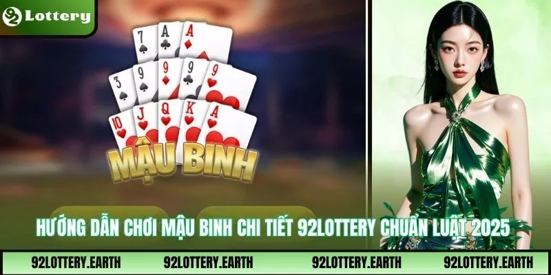 Hướng Dẫn Chơi Mậu Binh Chi Tiết 92Lottery Chuẩn Luật 2025